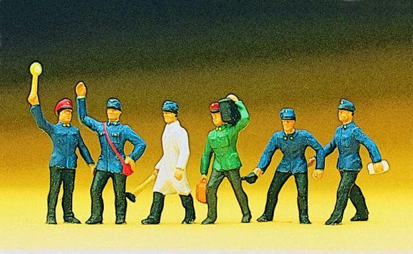 Personnel de gare de la DB