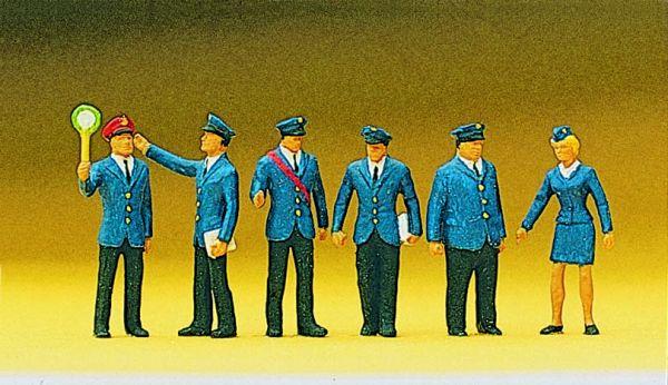 Personnel de gare de la DB