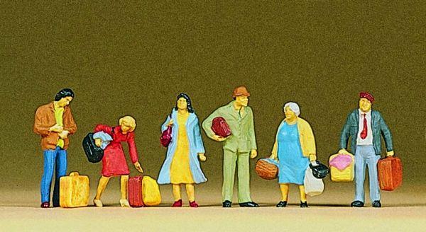 Voyageurs avec bagages