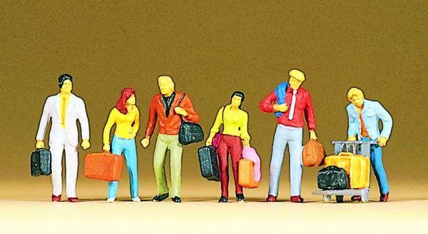 Voyageurs avec bagages