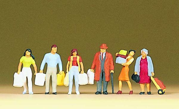 Personnages avec courses