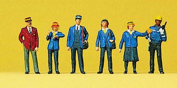 Personnel de gare des Pays-Bas