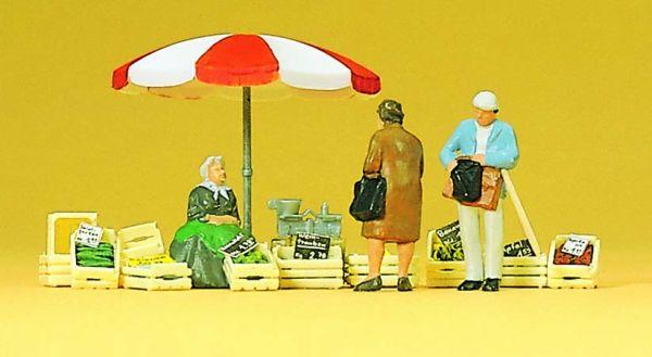 Maraîchère et cliens