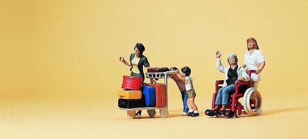 Voyageurs en chaise roulante