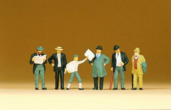 Sur le quai de gare en 1900