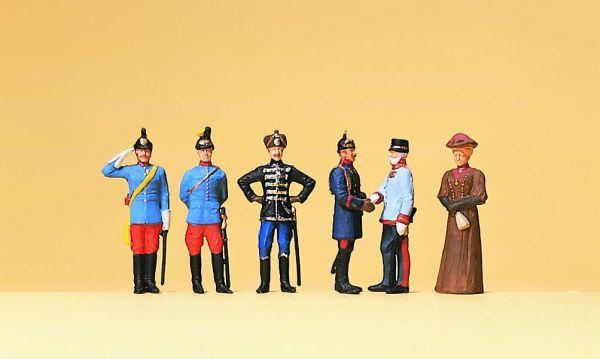 Kaiser Wilhelm II et la court