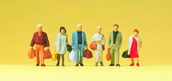 Voyageurs avec bagages