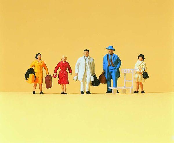 Voyageurs avec bagages