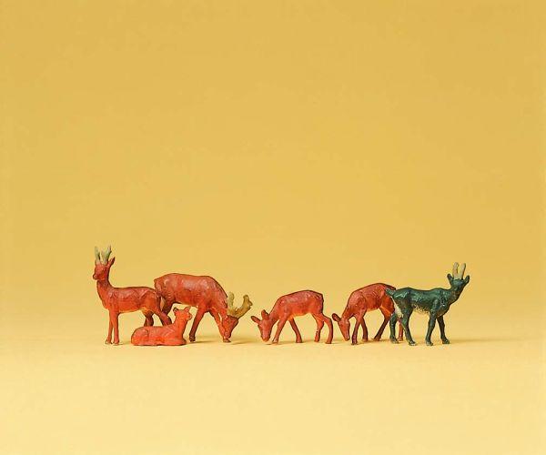 Chevreuils et chamois