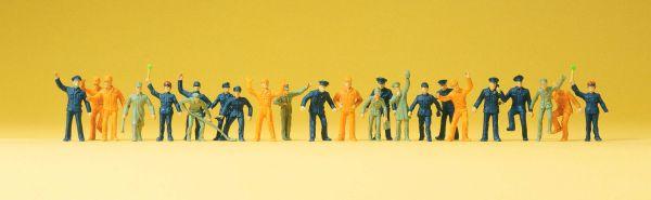 Personnel de la manoeuvre