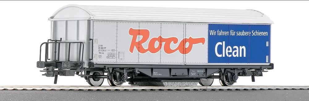 Wagon nettoyeur de voies