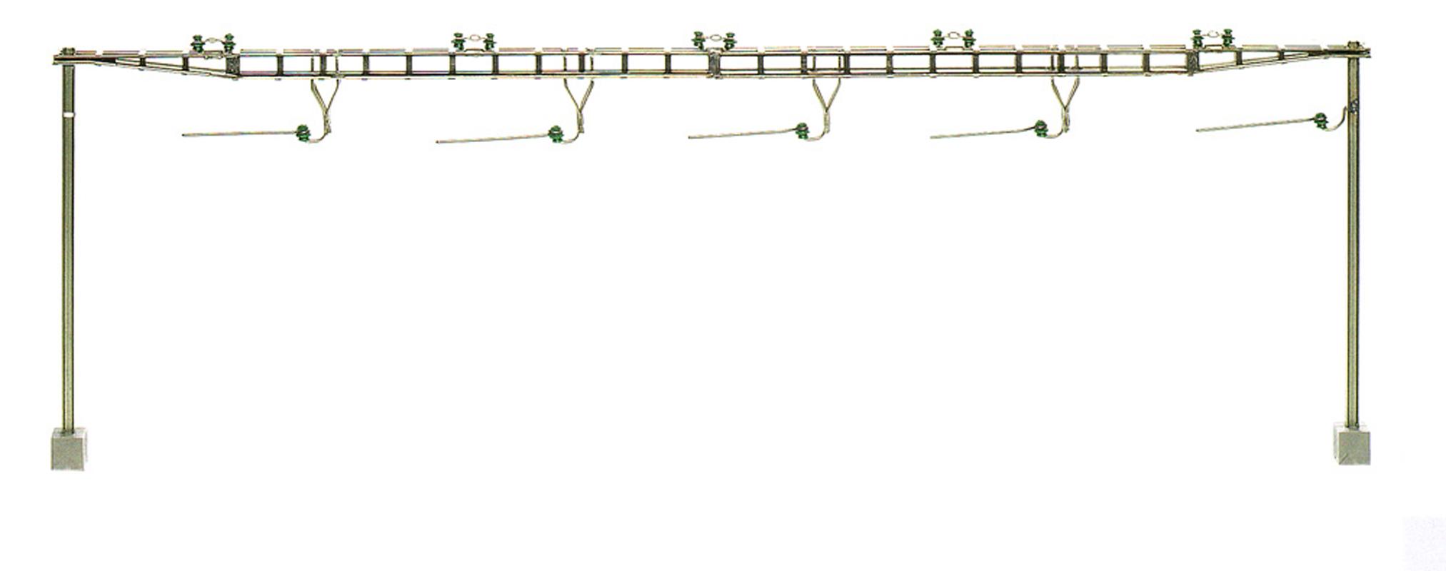 Portique à 5 voies, complet