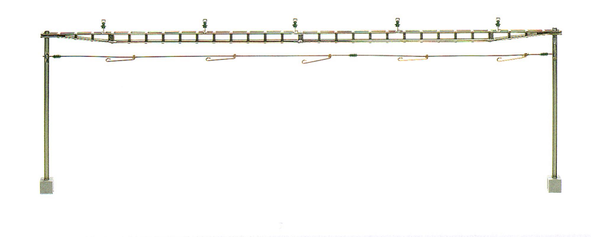 Portique à 5 voies, complet