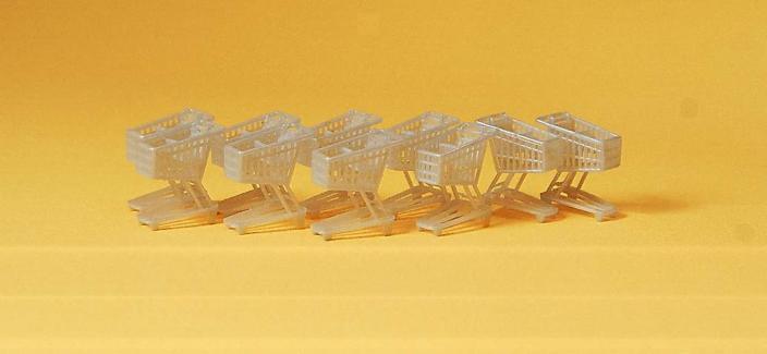 10 chariots avec marchandises