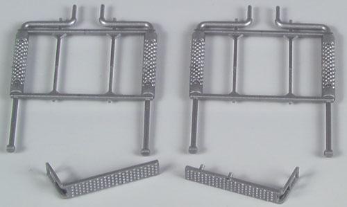 Tuyaux et échappement pour camions Mercedes-Benz.