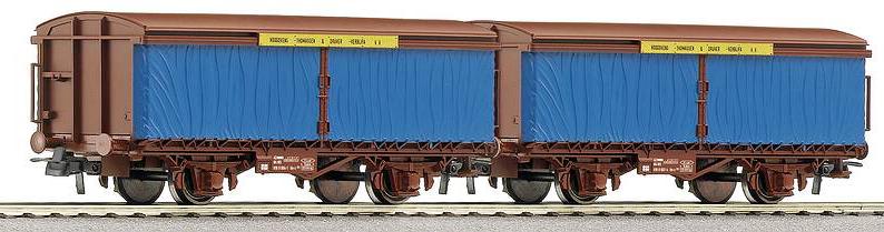 Coffret de wagons baches