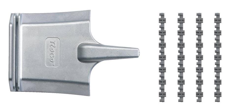 GeoLine, eclisses isolantes + outil de montage