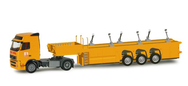 Transport d'éléments en béton "Max Bögl"