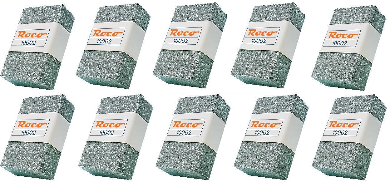 Gomme de nettoyage pour rail, 10 pieces