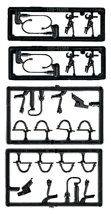 Kit d'accessoires pour locomotives HO