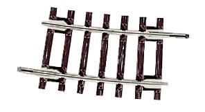 Rail courbe R2 (358 mm), 7.5°