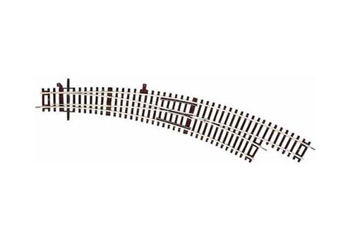 Aiguillage manuel enroule droite 30°