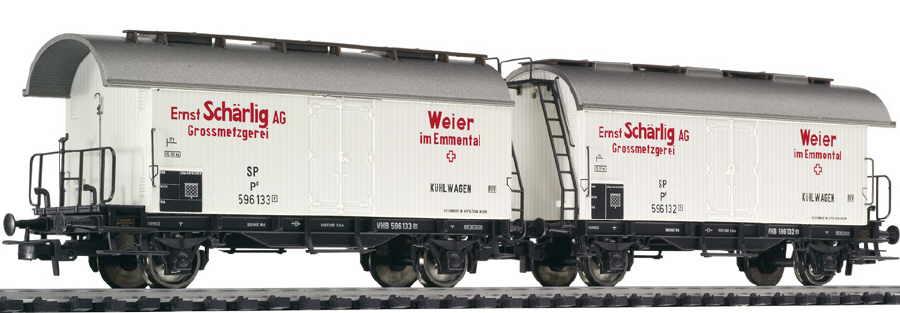 Set de 2 wagon frigo "Weier"