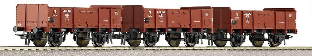 Coffret de 3 wagons tombereau