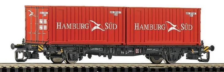 Wagon conteneurs "Hamburg Süd"