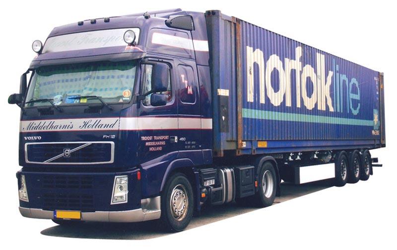 FH / XL avec conteneur 45' "Norfolk/Troost"