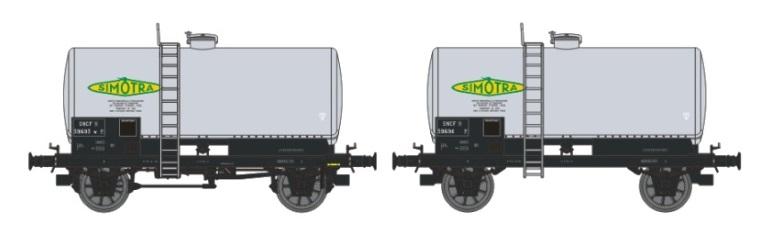 Coffret de wagons citernes "Simotra"