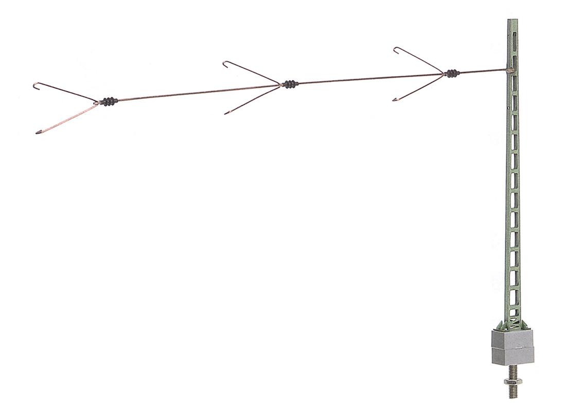 Tendeur-ajusteur pour trace en courbe (sans mât)