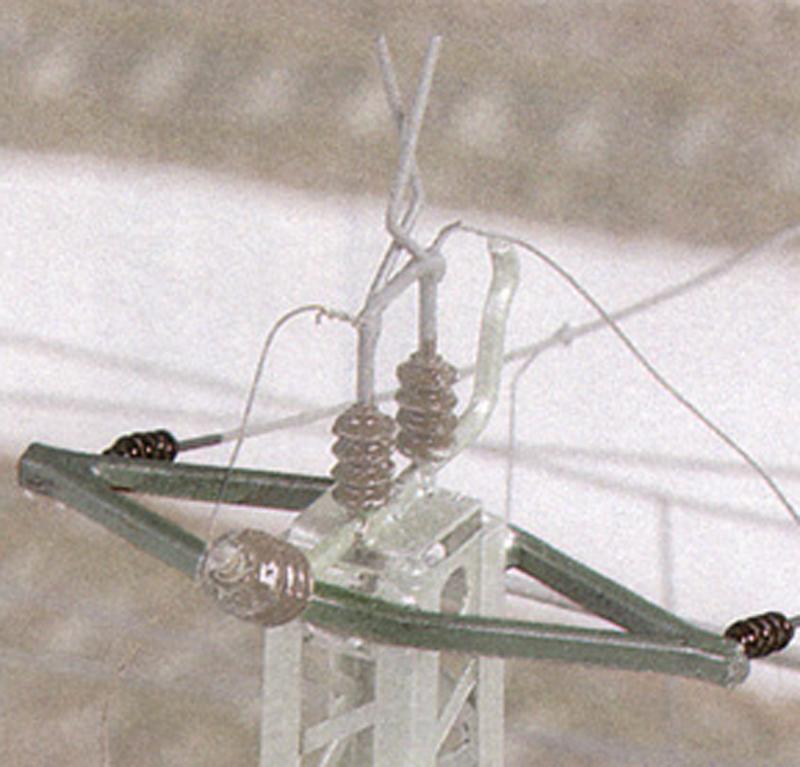 Support pour ligne d'alimentation