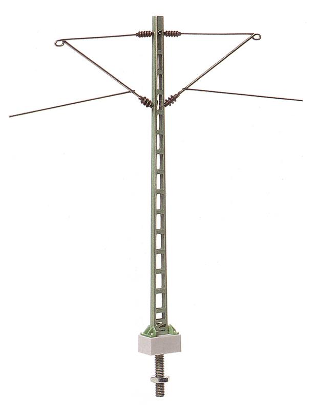 Poteau avec double console