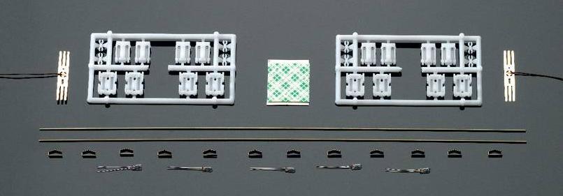 Eclairage interieur pour voitures a 4 essieux