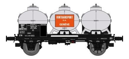Wagon porte conteneur