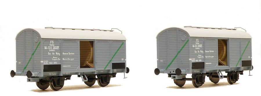 Wagon pour transport de vin type Mv