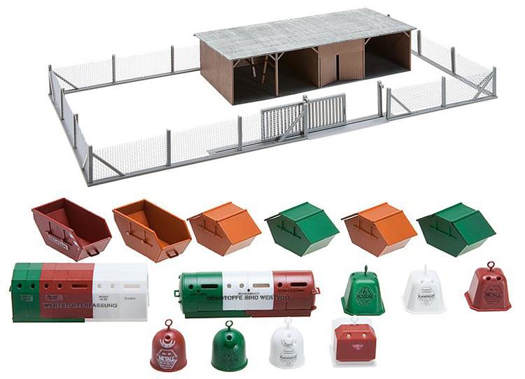 Decheterie avec accessoires