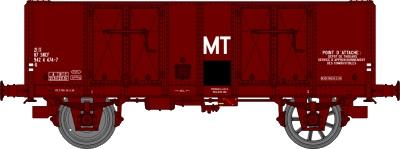 Tombereau type B tole "MT"