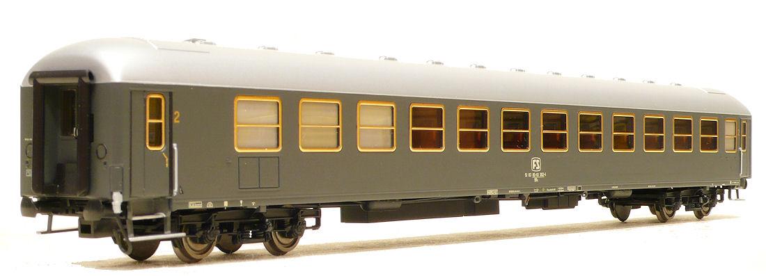 Voiture mixte 2e/resto, type X