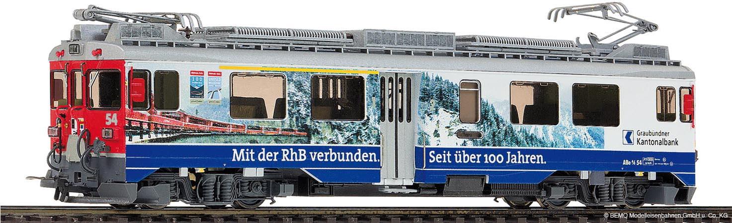ABe 4/4 III "100 J. Graubuendner Kantonalbank"