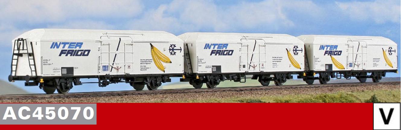 Coffret de wagons frigorifiques