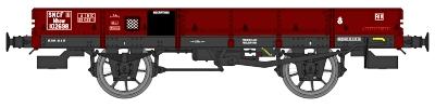 Wagon plat OCEM 19 type B