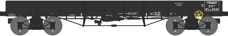 Wagon plat TP, type Ntyw