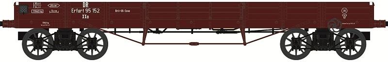 Wagon plat TP, epoque III