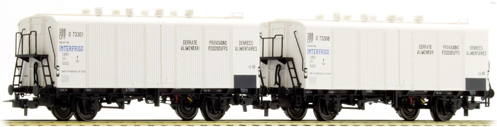 Coffret de wagons frigorifiques