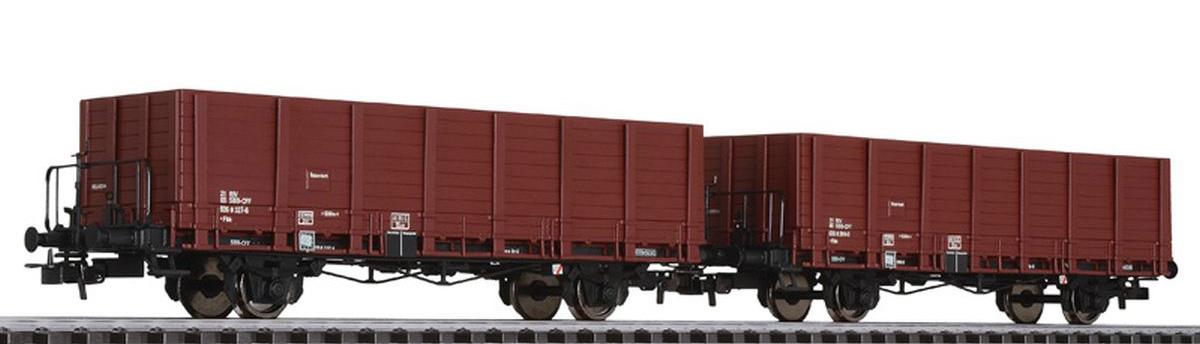 Coffret de 2 wagons type Fbk