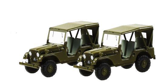 Coffret avec 2 Willys M38A1