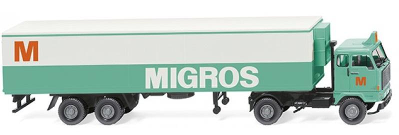 Volvo F89 remorque frigorifique "Migros"