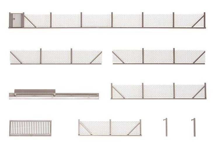 Clôture industrielle